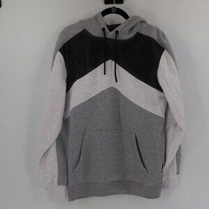 CSG Men's Gray/White/Black Hoodie Tactical Hoodie Size Medium